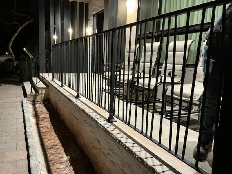 Custom iron work detail 2