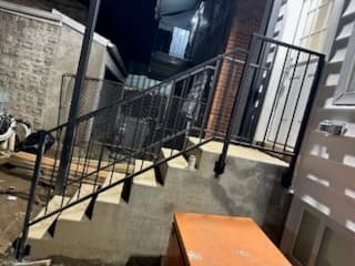 Custom iron work detail 7