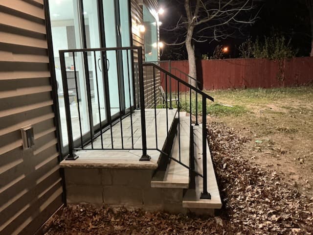 Custom iron work detail 8